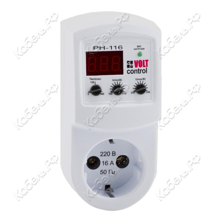 Изображение товара Реле контроля напряжения OptiDin РН 116 УХЛ3.1 от КЭАЗ