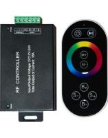 Контроллер для светодиодной ленты с П/У черный, 18А 12-24V, LD55 Feron 21557