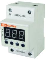 Реле напряжения РН 2 63А-220В (LED-дисплей) TDM Electric SQ1504-0016