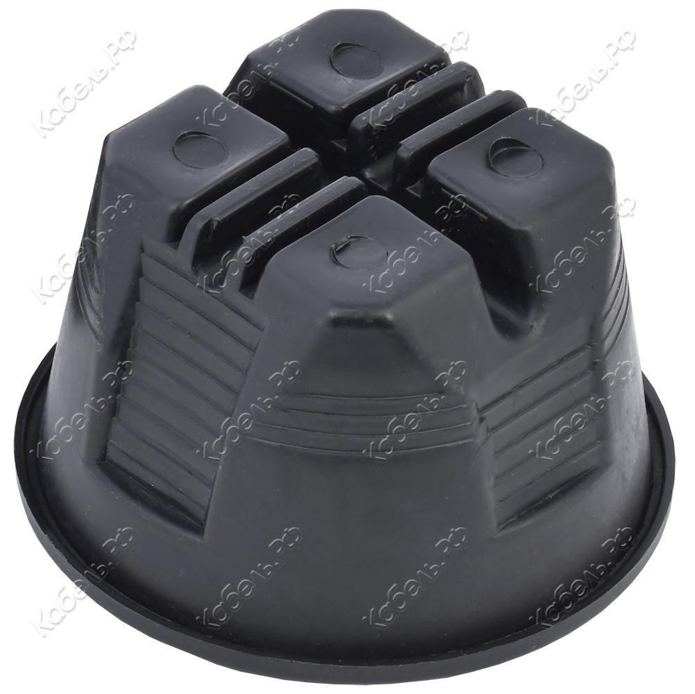 Изображение товара Держатель проводника кругл. 8мм для плоской кровли пластик IEK ZDP80-60-6-08