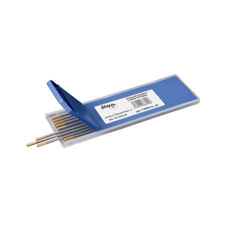 Изображение товара Электрод вольфрамовый Fubag D4х175мм gold WL15 (10шт) для аргонодуговой сварки