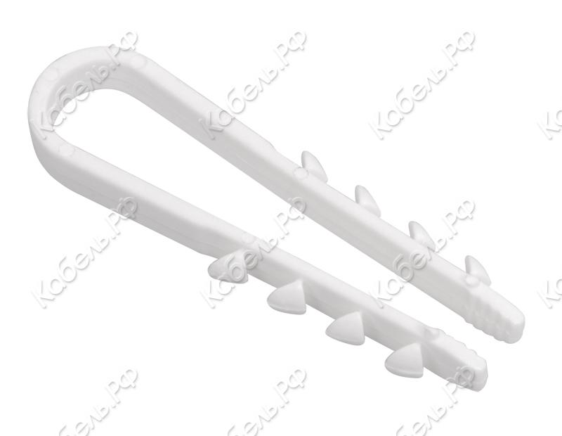 Изображение товара Дюбель-хомут 19-25мм нейлон белый (100шт) IEK UHH35-19-25-100