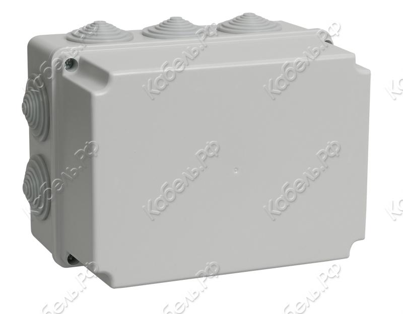 Изображение товара Коробка распаячная КМ41246 IP55 190х140х120мм от ИЭК