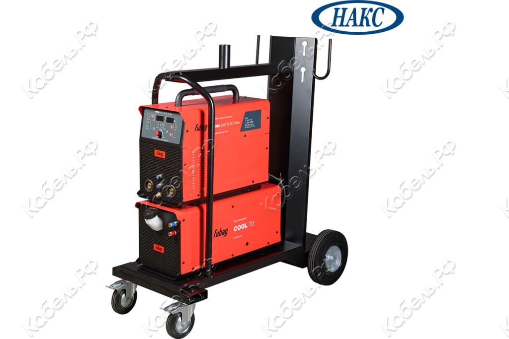 Изображение товара Инвертор сварочный Fubag INTIG 320T W DC PULSE с горелкой Cool 70 и тележкой
