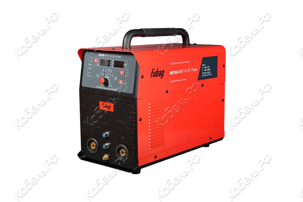 Изображение товара Инвертор сварочный Fubag INTIG 400T W DC PULSE + горелка FB TIG 26 5P 4м 31454.2 профессиональный а