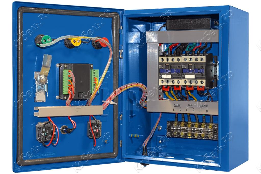 Изображение товара Блок автоматического ввода резервного питания АВР-С 11000D/400 для генератора 10-12 кВт