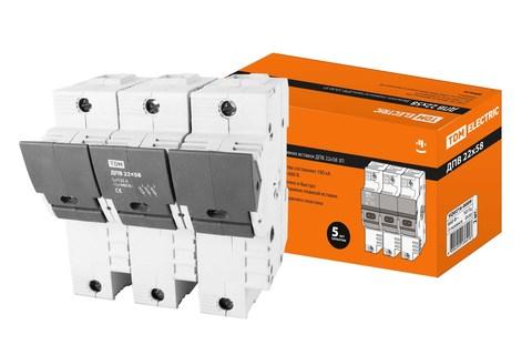 Изображение товара Держатель плавких вставок ДПВ 22х58 3П TDM Electric SQ0216-0009