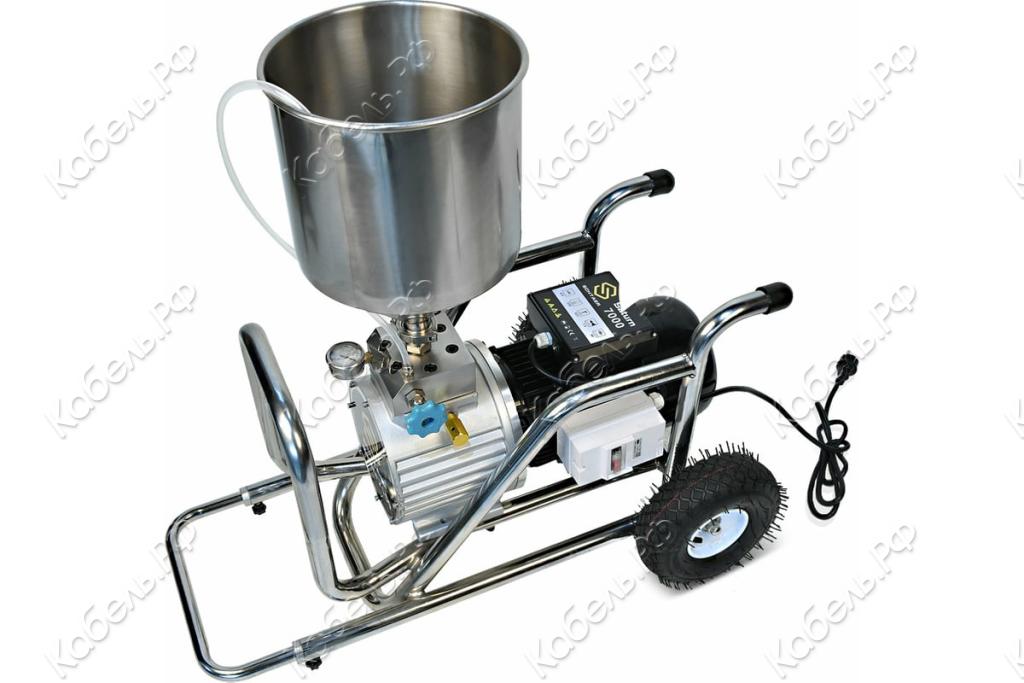 Изображение товара Профессиональный окрасочный аппарат Schtaer Saturn7000 для строительных работ