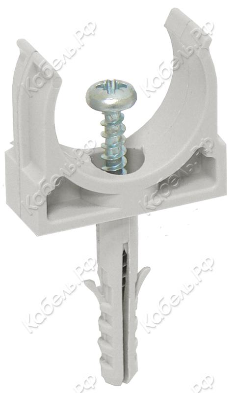 Изображение товара Держатель с защелкой и дюбелем CT32 IEK CTA10D-CT32-K41-050