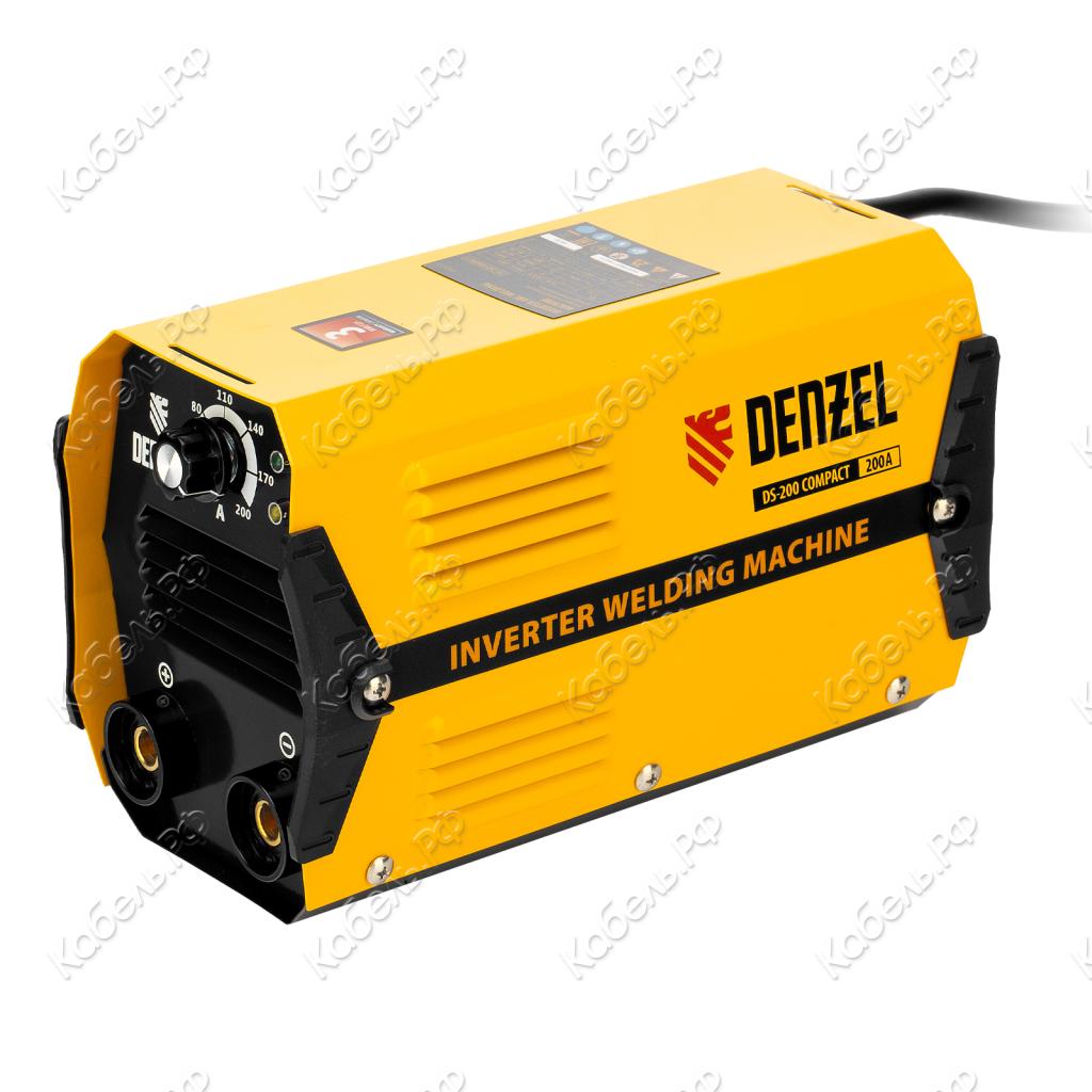 Изображение товара Аппарат инверторный для дуговой сварки Denzel DS-200 Compact 200А 1,6-5мм