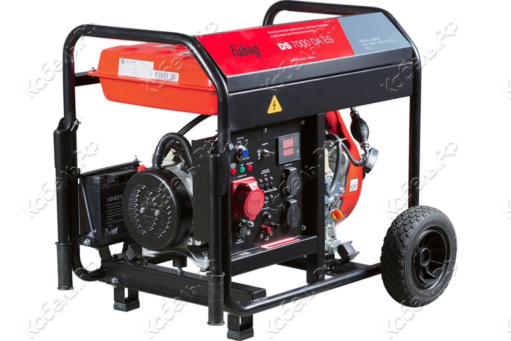Изображение товара Дизельная электростанция Fubag DS 7000 DA ES с электростартером и автоматикой