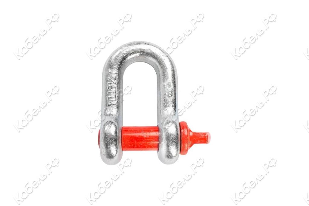 Изображение товара Скоба прямая TOR 9,5 т G210 для подъема грузов промышленные крепежные изделия