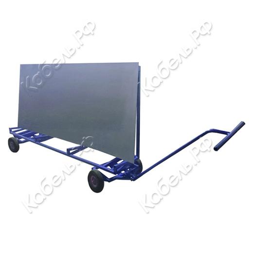 Изображение товара Тележка для листовых материалов ForceMetall ТЛСМ-П без колес 2400х680х1400 мм для грузоподъемности 