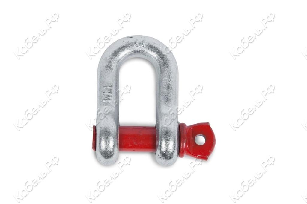 Изображение товара Прямая скоба TOR 4,75 т G210 сталь для транспортировки и крепления