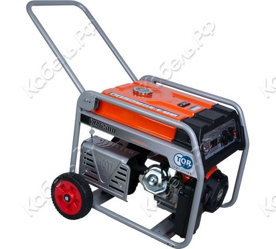 Изображение товара Генератор бензиновый TOR KM6500HE 5 кВт 220В/380В с электростартером