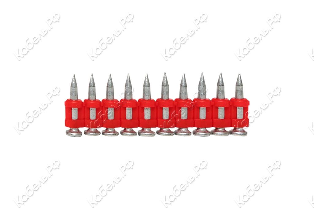 Изображение товара Гвозди по бетону металлу и кирпичу для монтажного пистолета EKF Expert CN Bullet Type 19мм цинкован