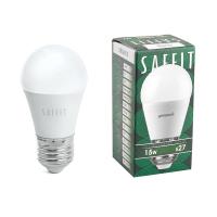 Лампа светодиодная SBG4515 шар G45 E27 15W 6400K (10шт/уп) SAFFIT 55214