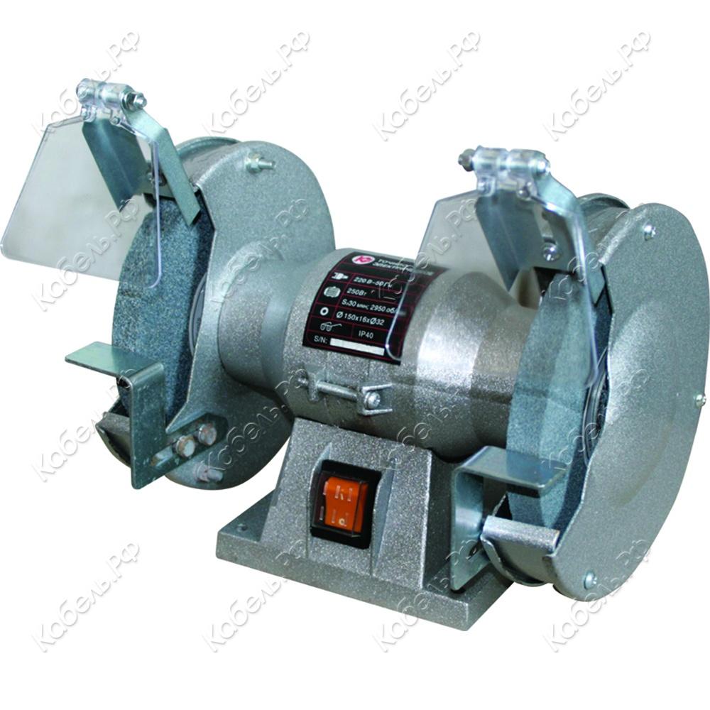 Изображение товара Электрическое точило ТЭ-150/300 Калибр для заточки режущего инструмента