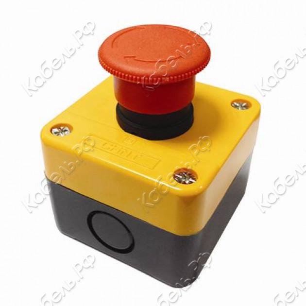 Изображение товара Кнопочный пост NP2-J174,1НЗ CHINT 574883 для электрощитовых и управления