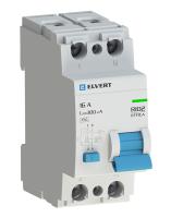 Выключатель дифференциальный (УЗО) R10 2P 80А 300мА AC электрон. ELVERT R10230AC-80e
