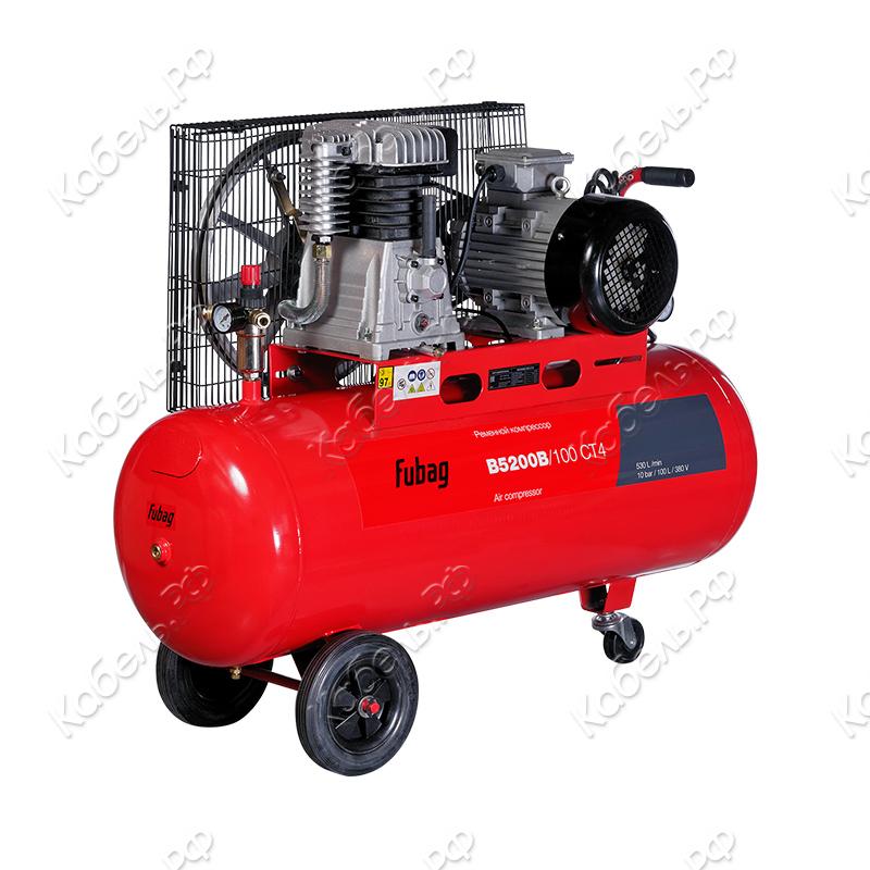 Изображение товара Компрессор Fubag B5200B/100 СТ4 3кВт 380В профессиональный поршневой