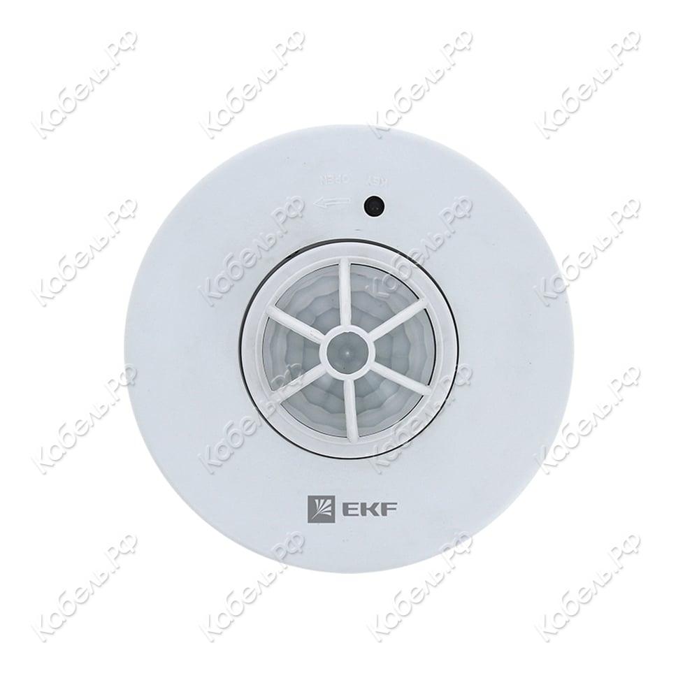 Изображение товара Датчик движения EKF PROxima потолочный 1200Вт 360гр. IP20 MS-28A (6м) dd-ms-28A