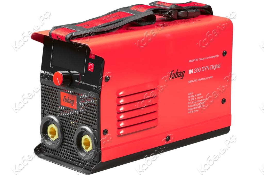 Изображение товара Инвертор сварочный Fubag IN 200 SYN Digital 41388 профессиональный с LCD дисплеем