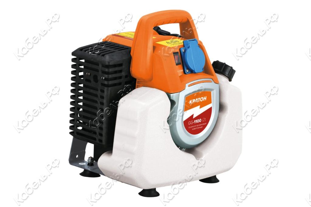 Изображение товара Бензиновый инверторный генератор GG-1100i 2t Кратон компактный и надежный