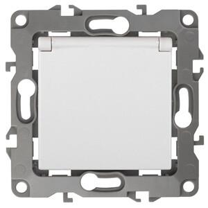 Изображение товара Розетка Schuko 12-2103-01 с заземлением с крышкой и шторкой 16А 250В ЭРА