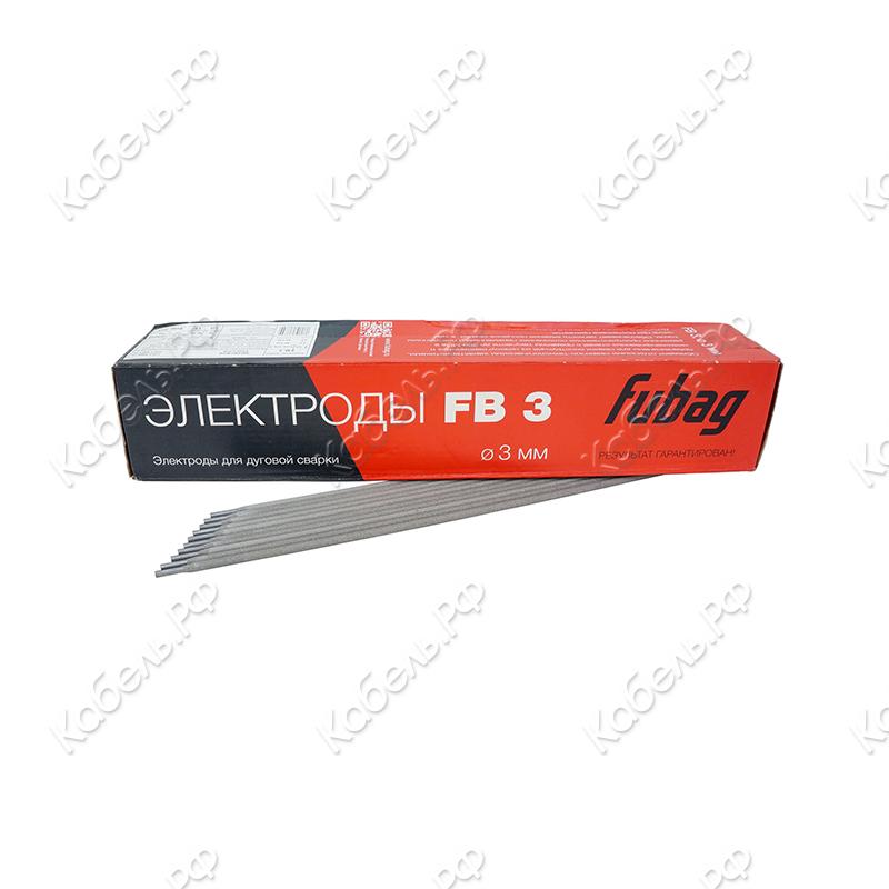 Изображение товара Электрод сварочный Fubag FB 3 D3,0мм 5кг рутиловые для сварки сталей