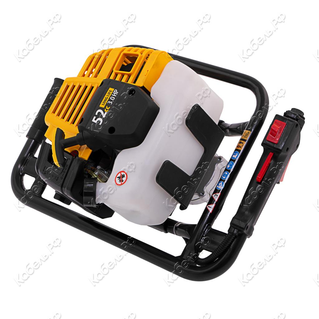 Изображение товара Мотобур Denzel DX 52 без шнека 52см3 20мм соединение бензиновый