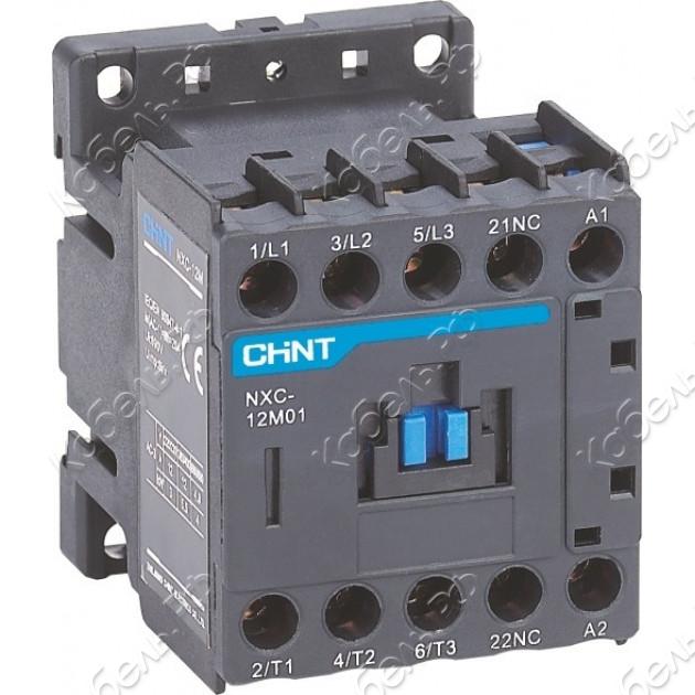 Изображение товара Контактор NXC-09M10 9A 220В/АС3 от CHINT, промышленный автомат
