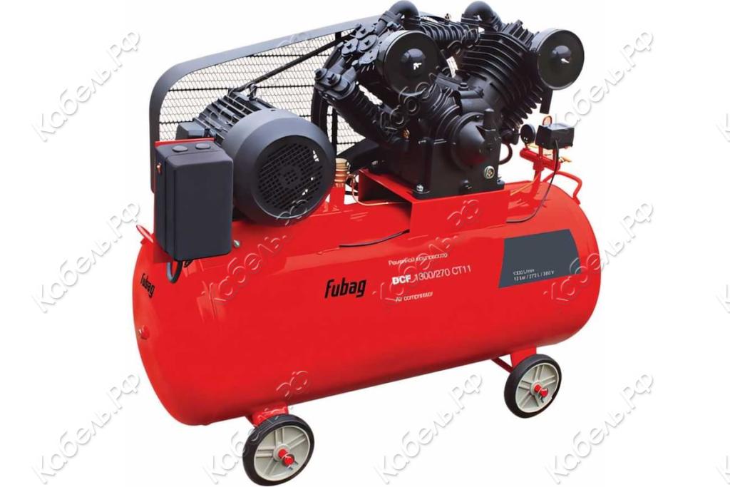 Изображение товара Компрессор Fubag DCF-1300/270 CT11 7,5кВт 380В двухступенчатый профессиональный