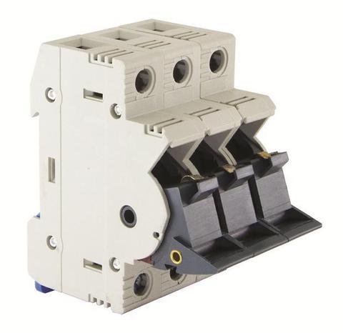 Изображение товара Держатель плавких вставок ДПВ 10х38 3П TDM Electric SQ0216-0003