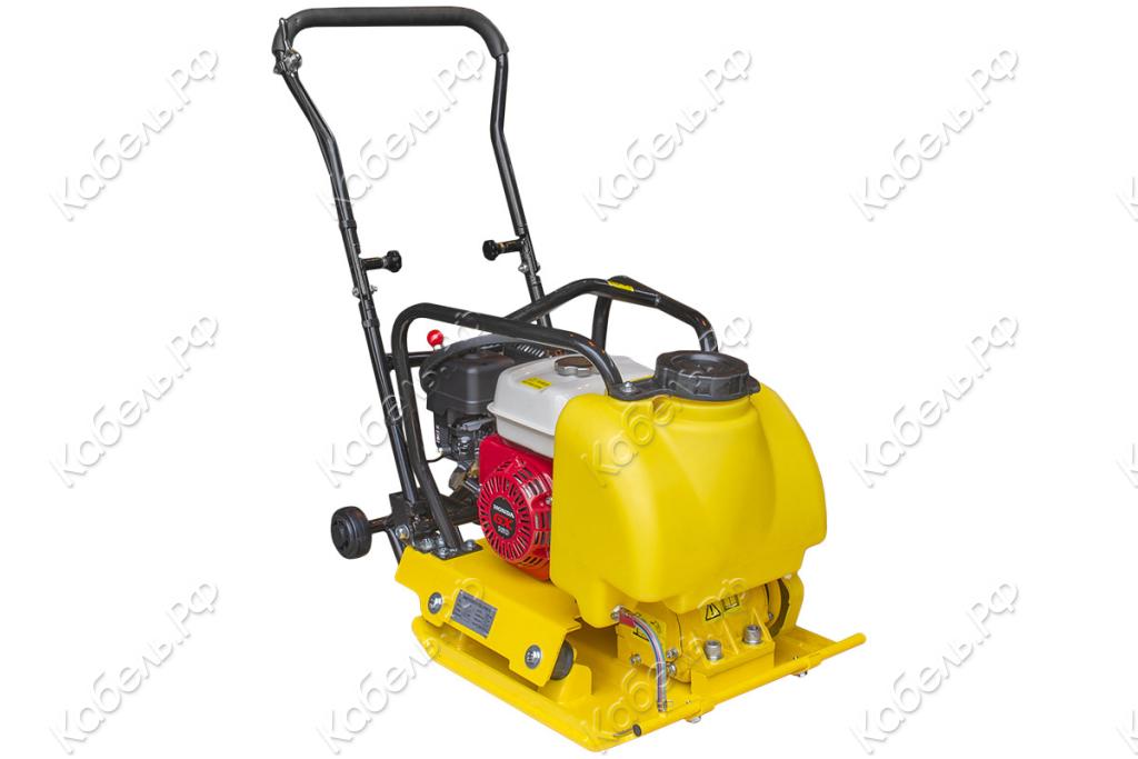 Изображение товара Виброплита VP90TL с колесным комплектом и баком ТСС 207197 профессиональная