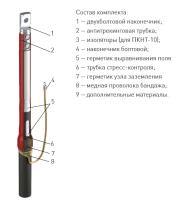 Муфта концевая 1 ПКВТ-10 (70-120) с наконечниками ЗЭТАРУС zeta23251