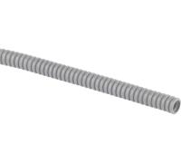 Труба гофрированная ПВХ 25мм легкая с зондом серый Рувинил 12501