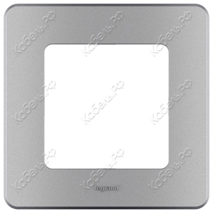 Изображение товара Рамка INSPIRIA 1-местная алюминий Legrand 673932