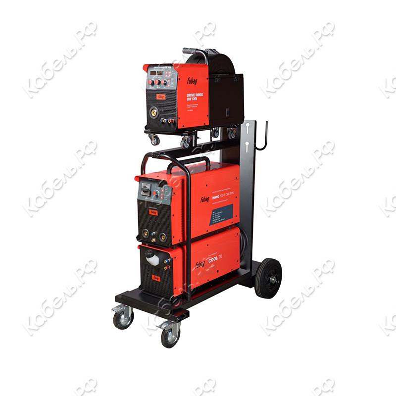Изображение товара Полуавтомат сварочный Fubag INMIG 500T DW SYN 31406.5 трехфазный MIG/MAG/MMA/TIG