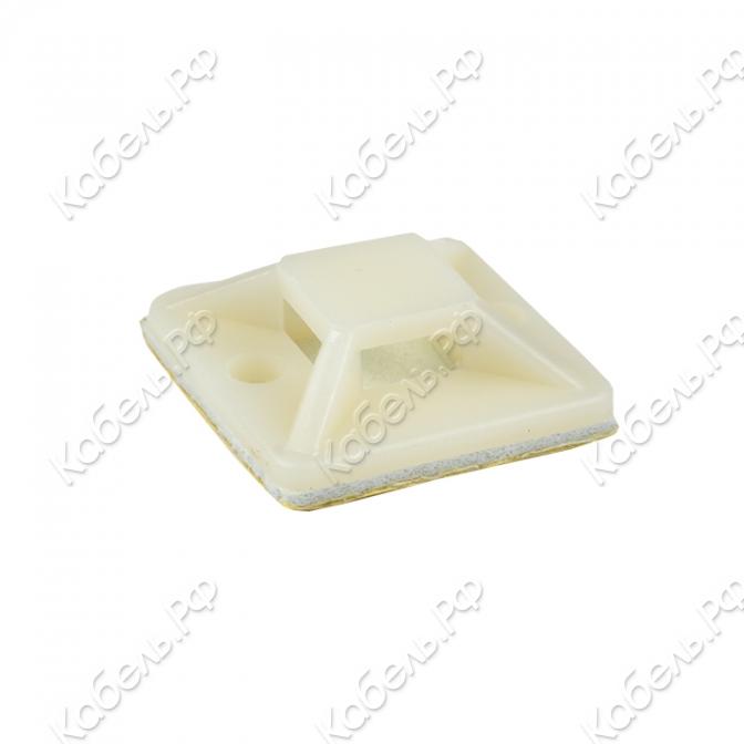 Изображение товара Площадка самоклеящаяся (20х20мм) белая (100шт) PROxima EKF plc-20x20