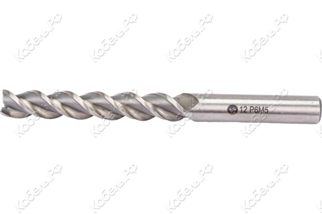 Изображение товара Фреза концевая ИНСТУЛС ф12х75х125 3-Z сверхдлинная Р6М5 00001337446