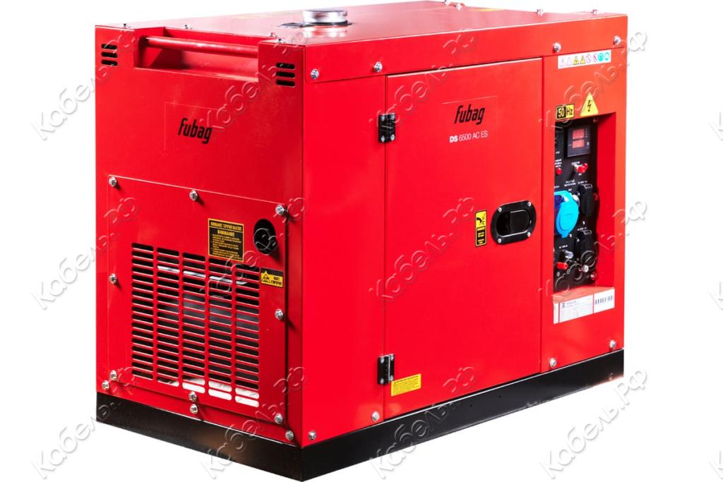 Изображение товара Дизельная электростанция Fubag DS 6500 AC ES с автоматикой и шумозащитным кожухом