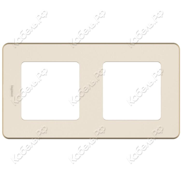 Изображение товара Рамка INSPIRIA 2-местная слоновая кость Legrand 673941