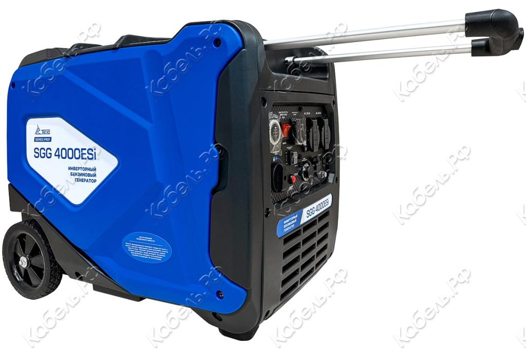 Изображение товара Инверторный бензогенератор SGG 4000ESi ТСС с электросистемой и пультом