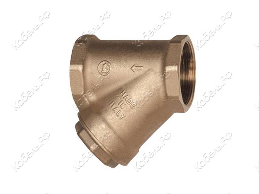 Изображение товара Фильтр сетчатый Y-образный латунь R74M Ду15 Ру30 G1/2" ВР Giacomini