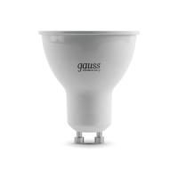 Лампа светодиодная LED 9 Вт 830 Лм 6500К холодная GU10 MR16 Black  GAUSS 101506309
