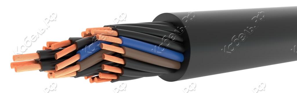 Изображение товара Кабель силовой КГВВнг(A)-LS 1х120-1 медный из ПВХ для промышленного монтажа
