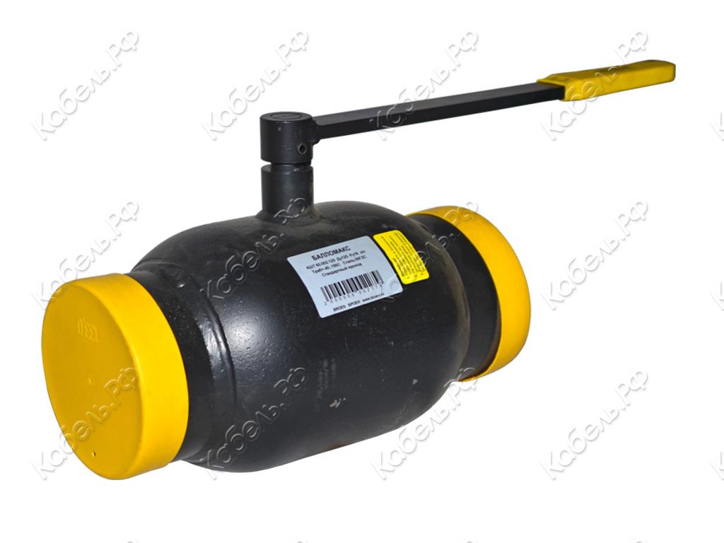 Изображение товара Кран шаровой стальной под приварку Ду125 Ру16 Broen Ballomax КШТ