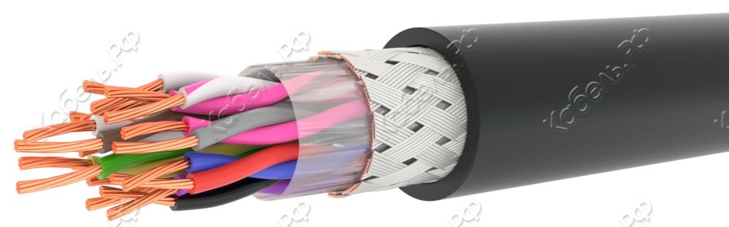 Изображение товара Кабель КСКПЭП-ВПнг(A)-HF 3x2x0,2 медный безгалогенный для внутренней и наружной прокладки