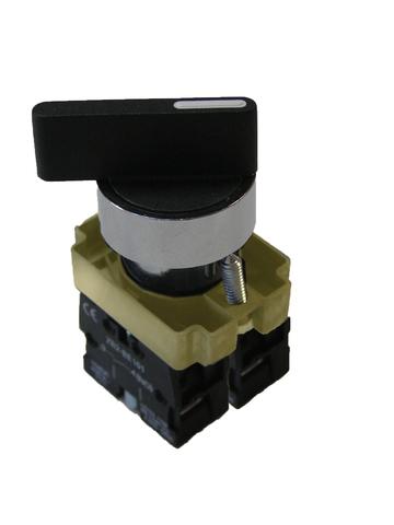 Изображение товара Переключатель BJ33 черный 3 положения I-0-II длинная ручка 1з+1з TDM Electric SQ0703-0013